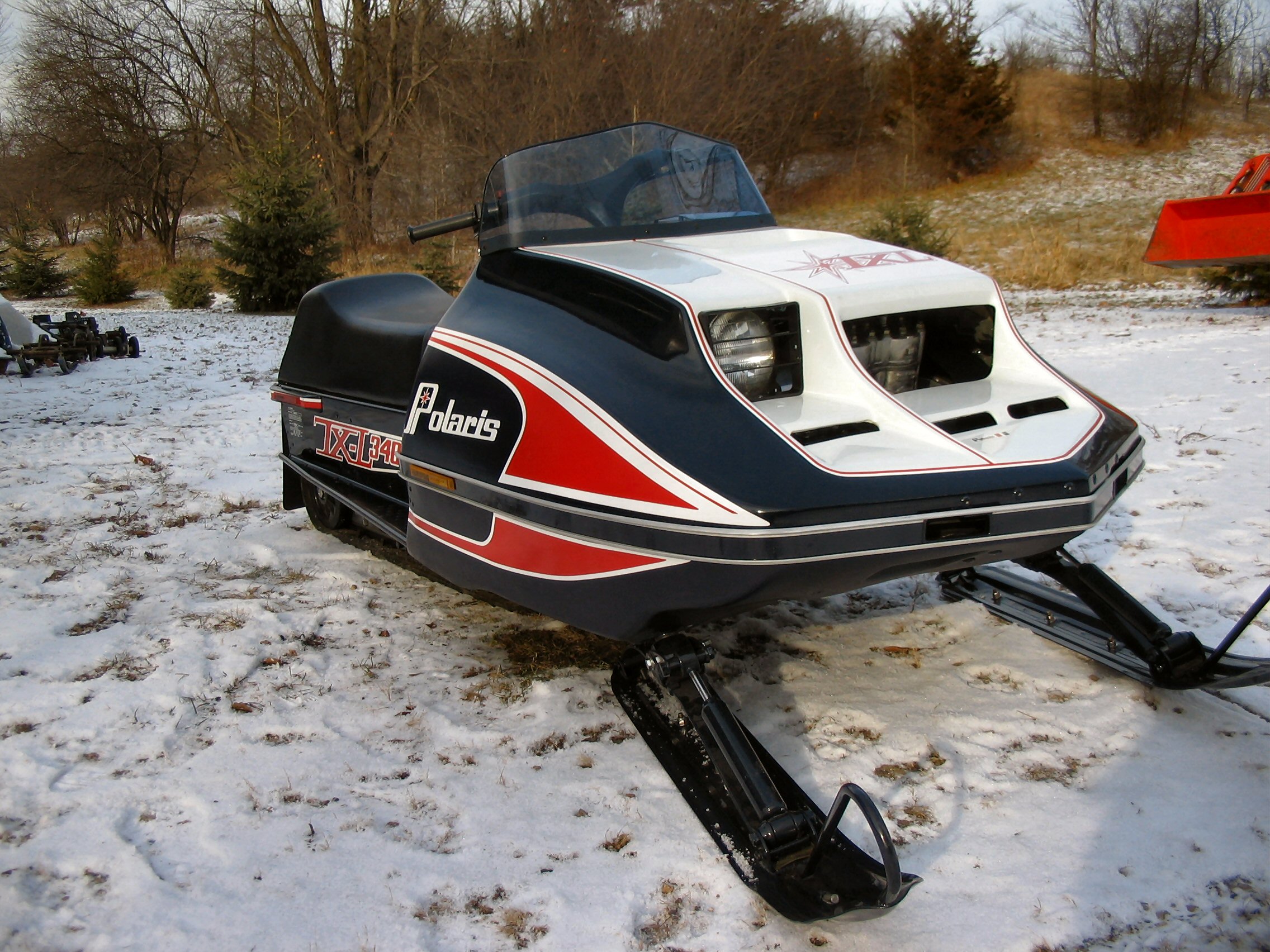 1978 Polaris TXL Multiple Year Winner of Vintage Snowmobile Competition