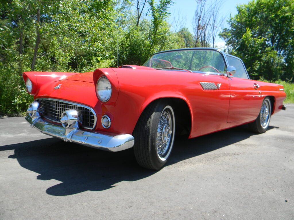 Repaired Classic Red Thunderbird by Bodywerks