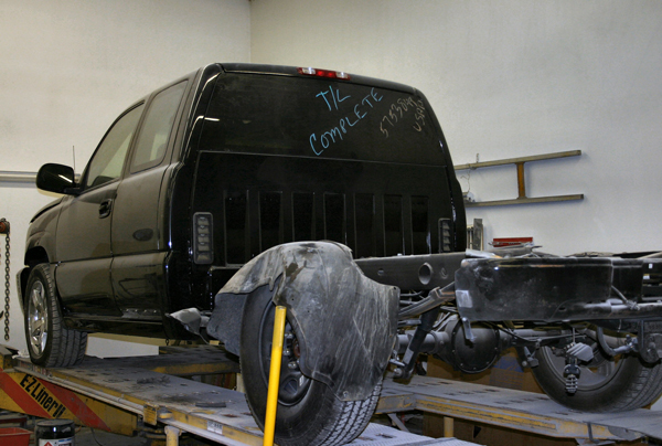 Bodywerks Chevy Silverado Auto Body Repair In Progess